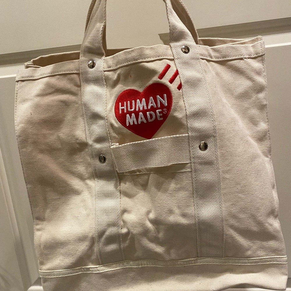 Human made canvas tote bag